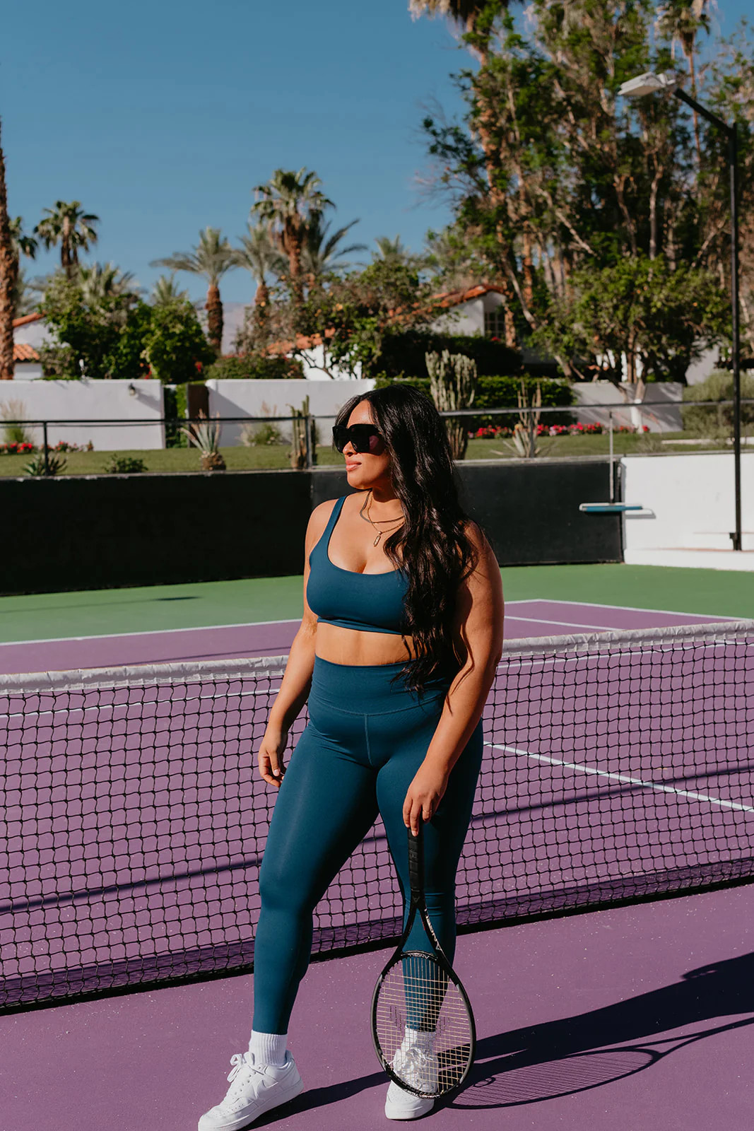 Luxe High Rise Legging - Midnight Blue | Recreation Sweat