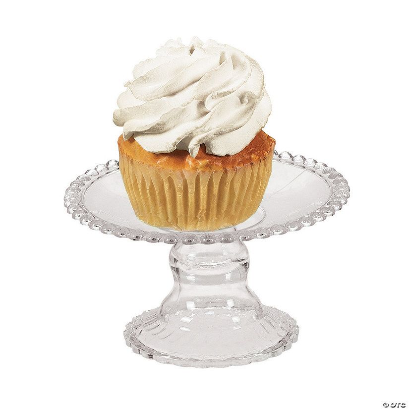 Clear Cupcake Stands - 12 Pc. | Oriental Trading Company