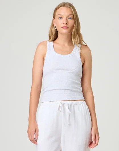 Ribbed Thick Strap Tank | Glassons (Australia)