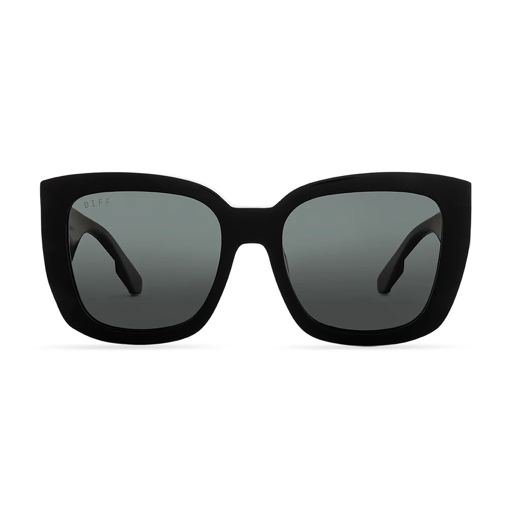 COLOR: black   grey sunglasses | DIFF Eyewear