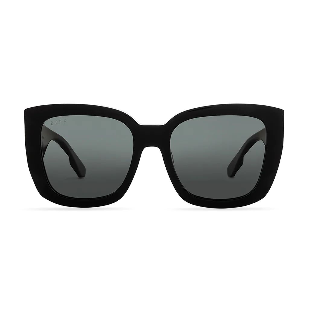 DANA - BLACK + GREY SUNGLASSES | DIFF Eyewear