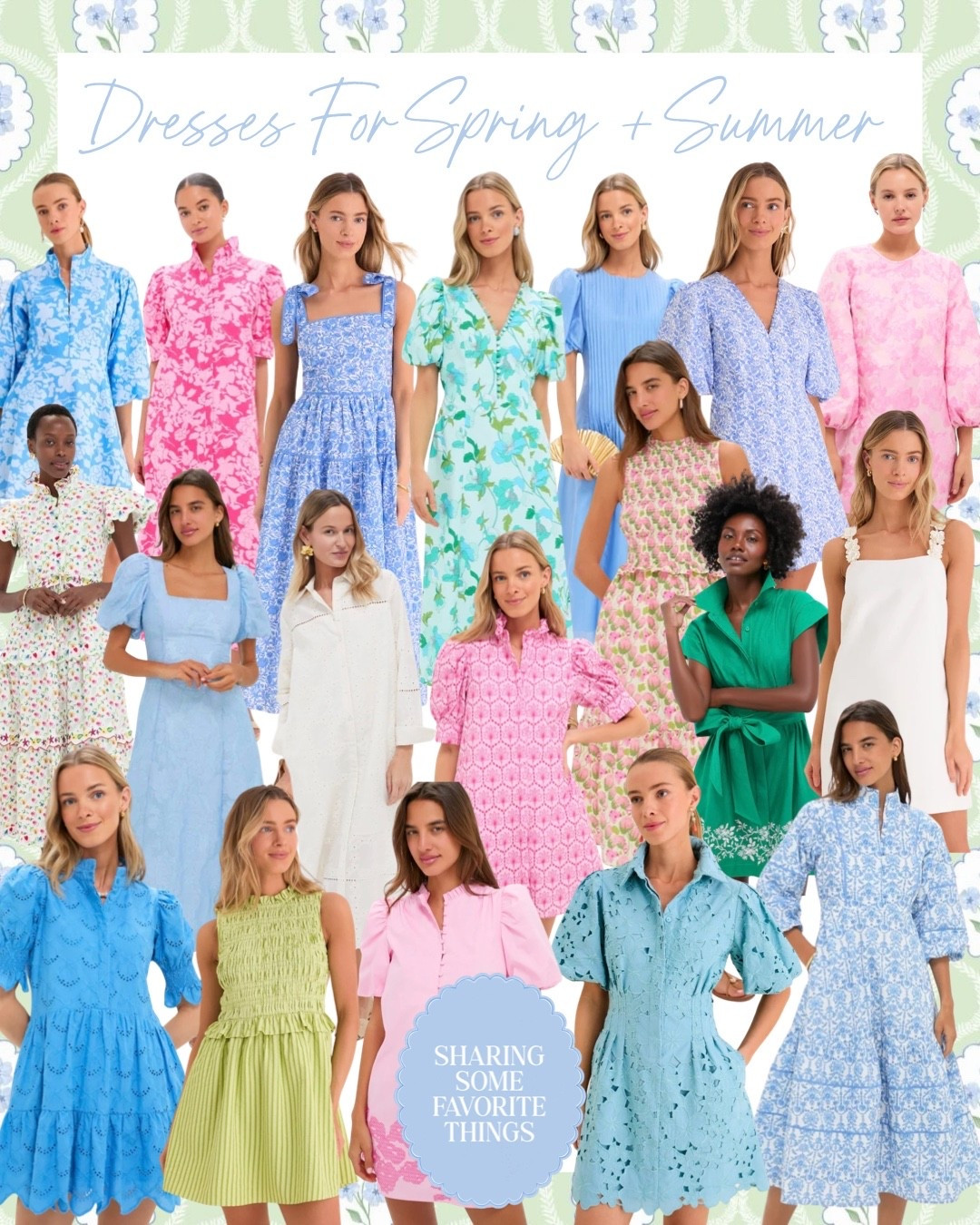 I am obsessed with these dresses — they are all perfection!!! ✨🌷🩵

For a limited time everything is 20% off with code YOUROCK

These are such good dresses for the spring and summer☀️🌸 would be great for Easter, Mother’s Day, a wedding, baby shower, church, brunch, etc! SO cute!!! 

#dress #dresses #dresslover #spring #springstyle #springfashion #springdress #summer #summerstyle #summerfashion #summerdress #easter #easteroutfit #mothersday #mothersdayoutfit #easterdress #wedding #weddinggues #shower #weddingshower #babyshower #style #fashion #church #brunch #preppy #preppystyle #grandmillenial #grandmillenialstyle #ladies #ladiesfashion #ladiesstyle #classic #classicstyle #chic #timeless #timelessstyle #sale #salealert #majorsale #deal #dealoftheday 

#LTKSeasonal #LTKootd #LTKSaleAlert