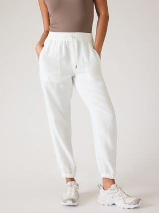 Retreat Linen Jogger | Athleta