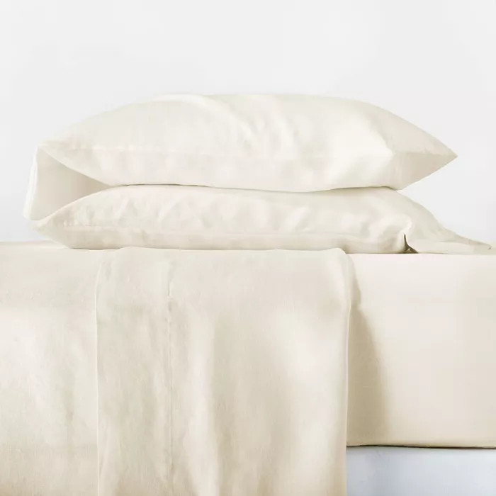 100% Linen Solid Sheet Set - Casaluna™ | Target