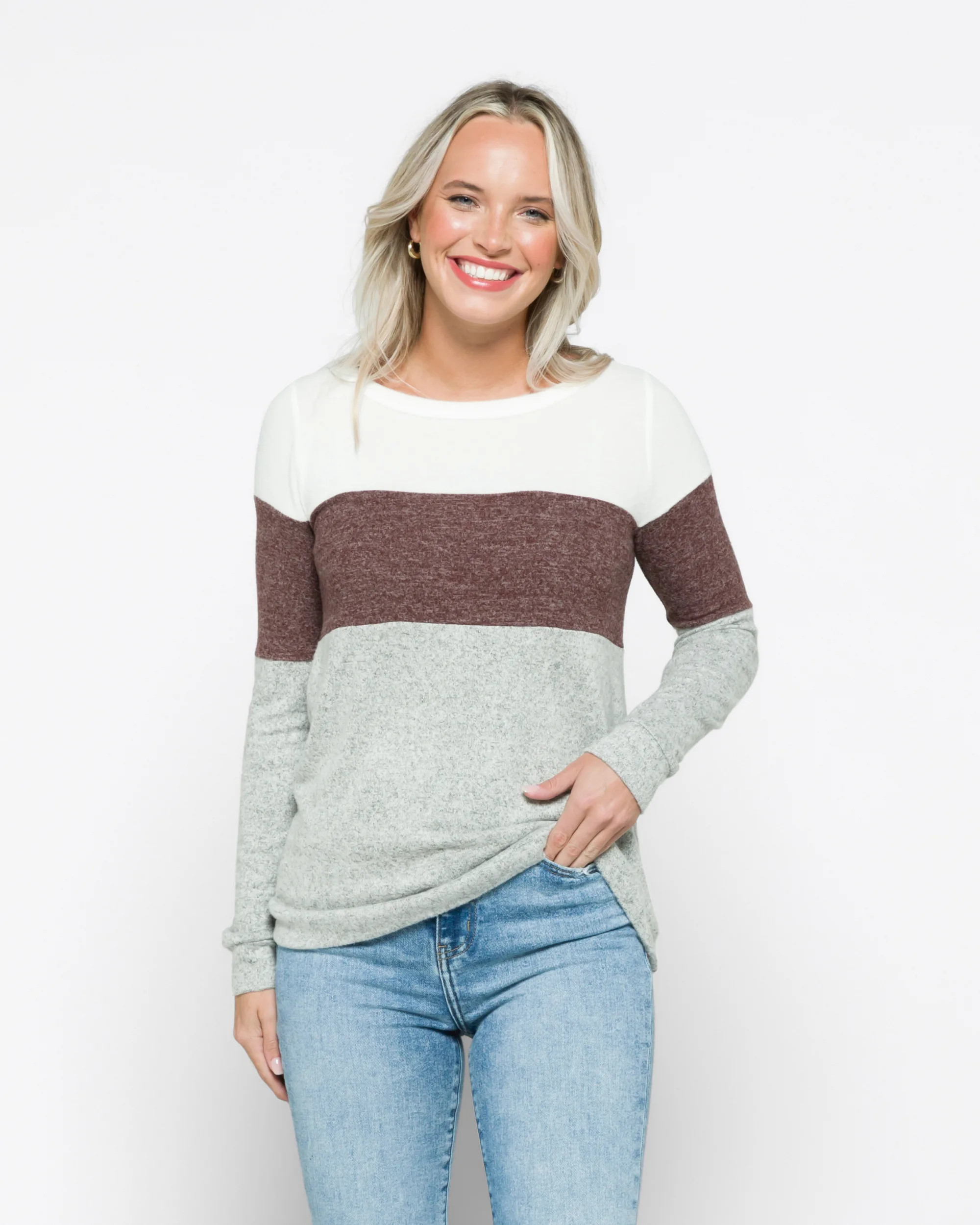 Ameya Brushed Knit Top | Stitch Fix