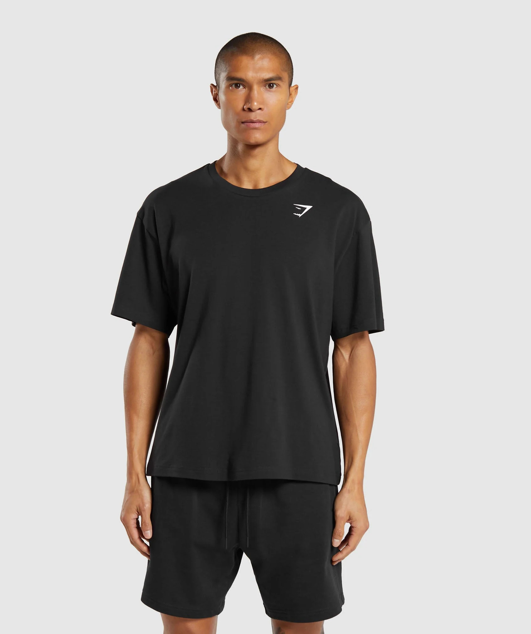 Gymshark Essential Oversized T-Shirt - Black | Gymshark US