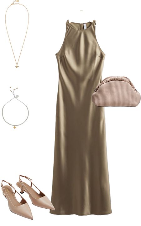 Evening wear capsule wardrobe outfits #satindress #silkdress 

#LTKstyletip #LTKeurope #LTKover40