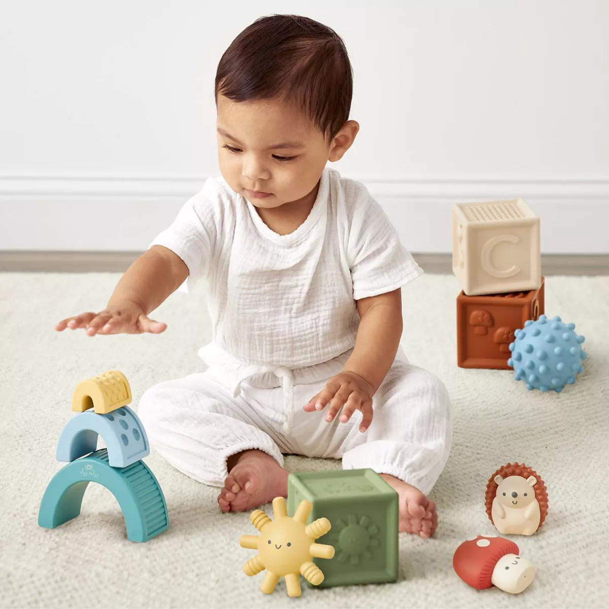 Itzy Ritzy Blocks Stacking Toy - 10pc | Target