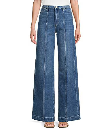 Joe's Jeans Front Seamed Wide Leg Jeans - 26 | Dillard's
