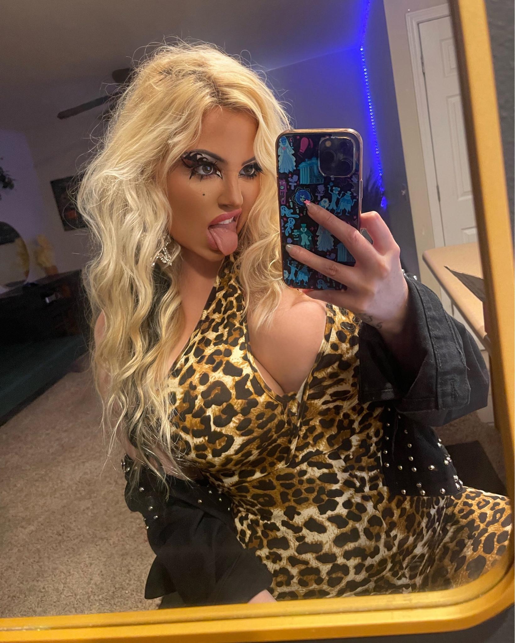 Women's Sleeveless Cut Out Long Pants Jumpsuits Rompers Clubwear Leopard Print
Size XL 

#80sfashion #alternative #leopard 

#LTKcurves #LTKunder50