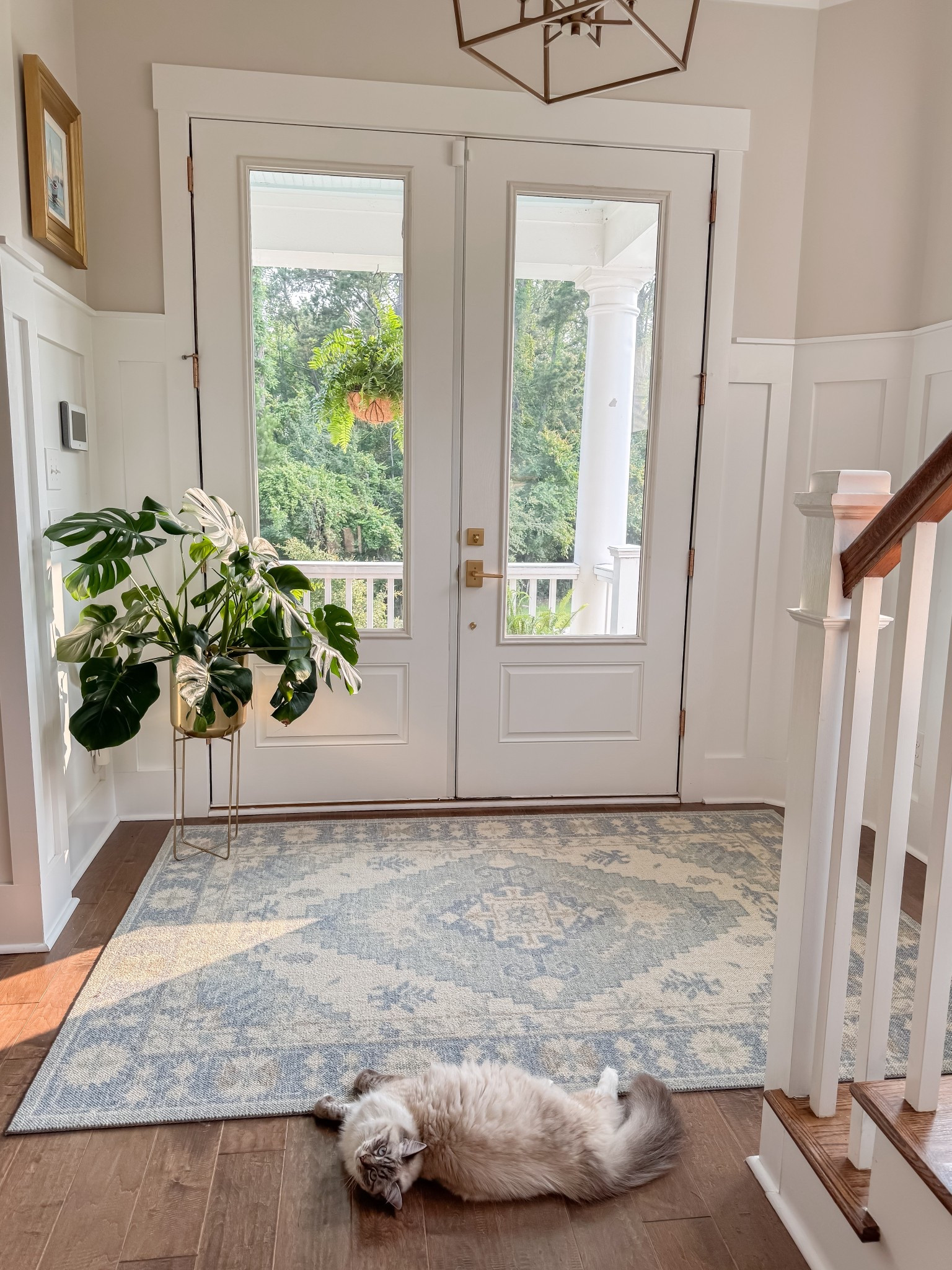 Our new entryway rug!

#LTKHome