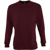 SOL'S Men's Supreme Sweatshirt in Burgundy | Size: XS | Debenhams UK