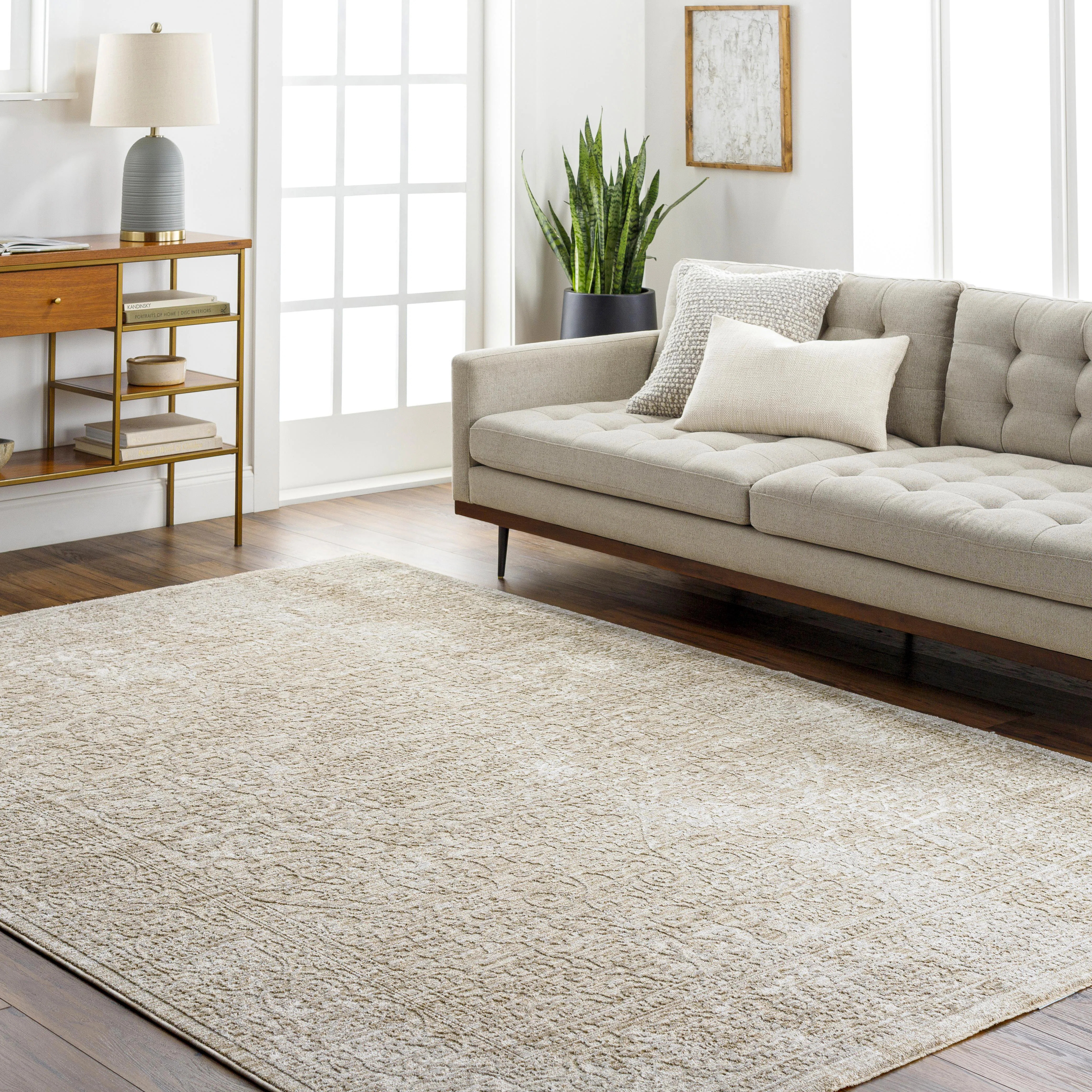 Amberia Machine Woven Polyester Area Rug | Wayfair North America