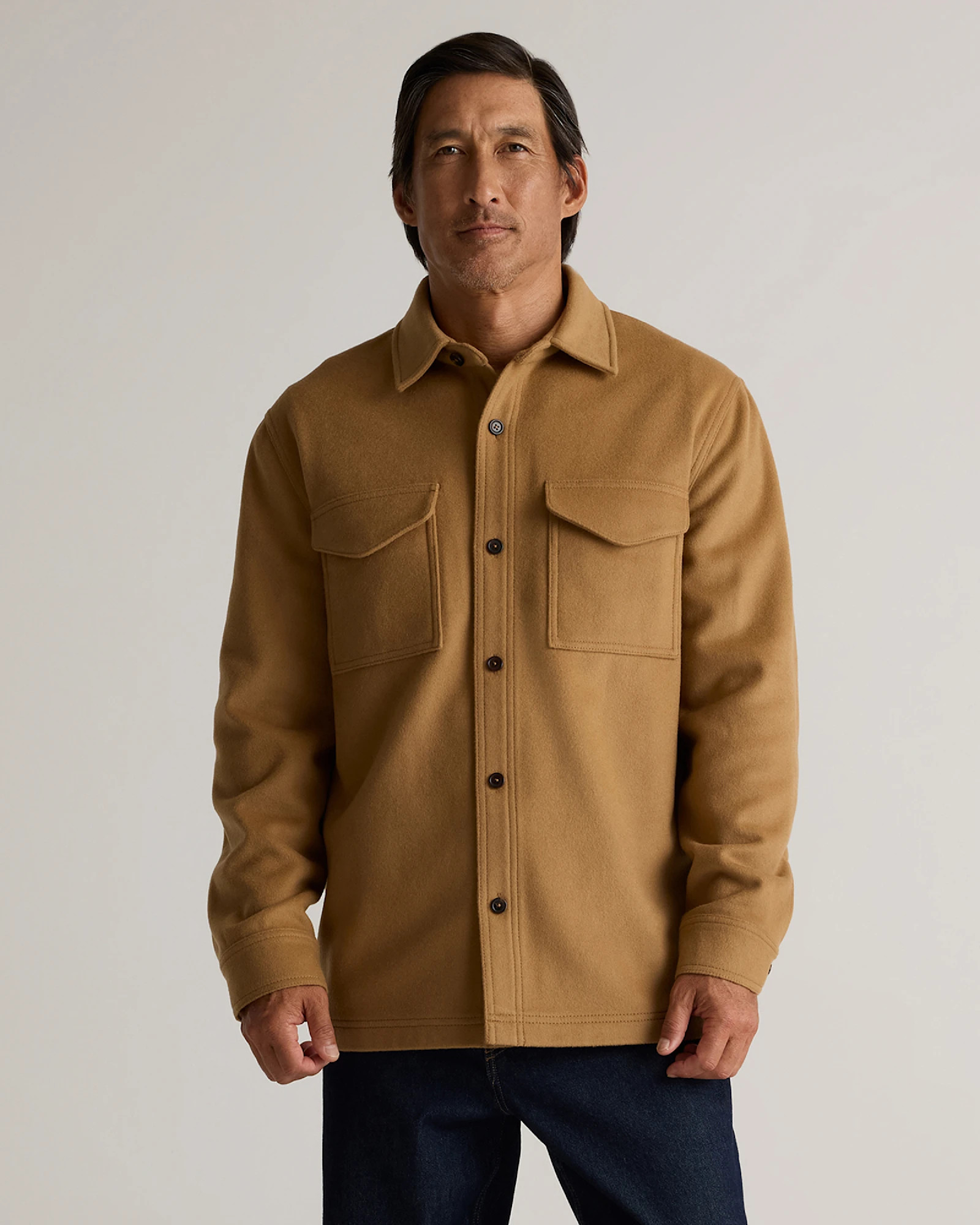 Italian Wool Overshirt | Quince