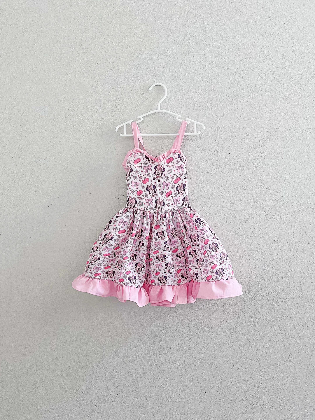 Minnie Mouse Pink Dress Toddler Girl Minnie Mouse Birthday Outfit for Girls Minnie Mouse Disney, ... | Etsy (US)