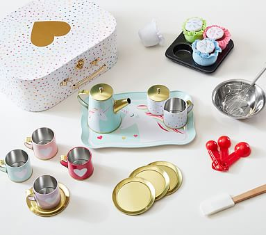 Unicorn Rainbow Tea Bundle | Pottery Barn Kids