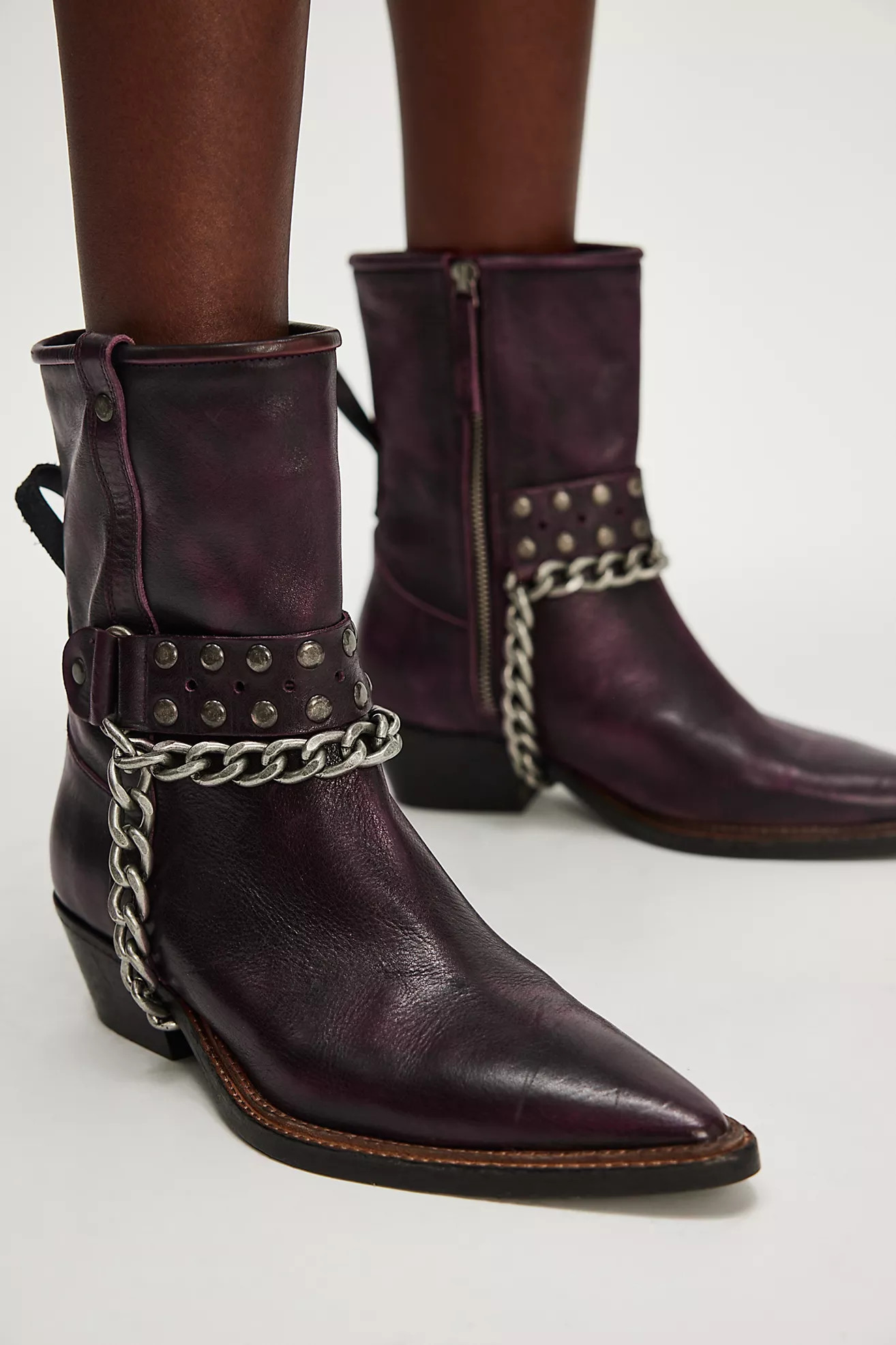 We The Free Aiden Chain Boots | Free People (Global - UK&FR Excluded)