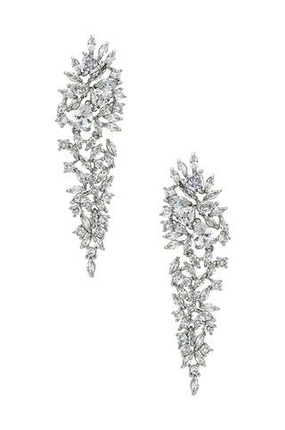 SHASHI Aimee Earrings in Silver from Revolve.com | Revolve Clothing (Global)