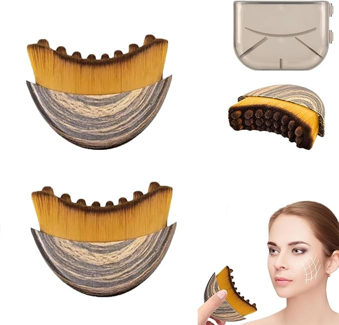 New Lymphatic Contour Face Brush, Lymphatic Drainage Massager for Face,Ergonomically Designed to ... | Amazon (US)