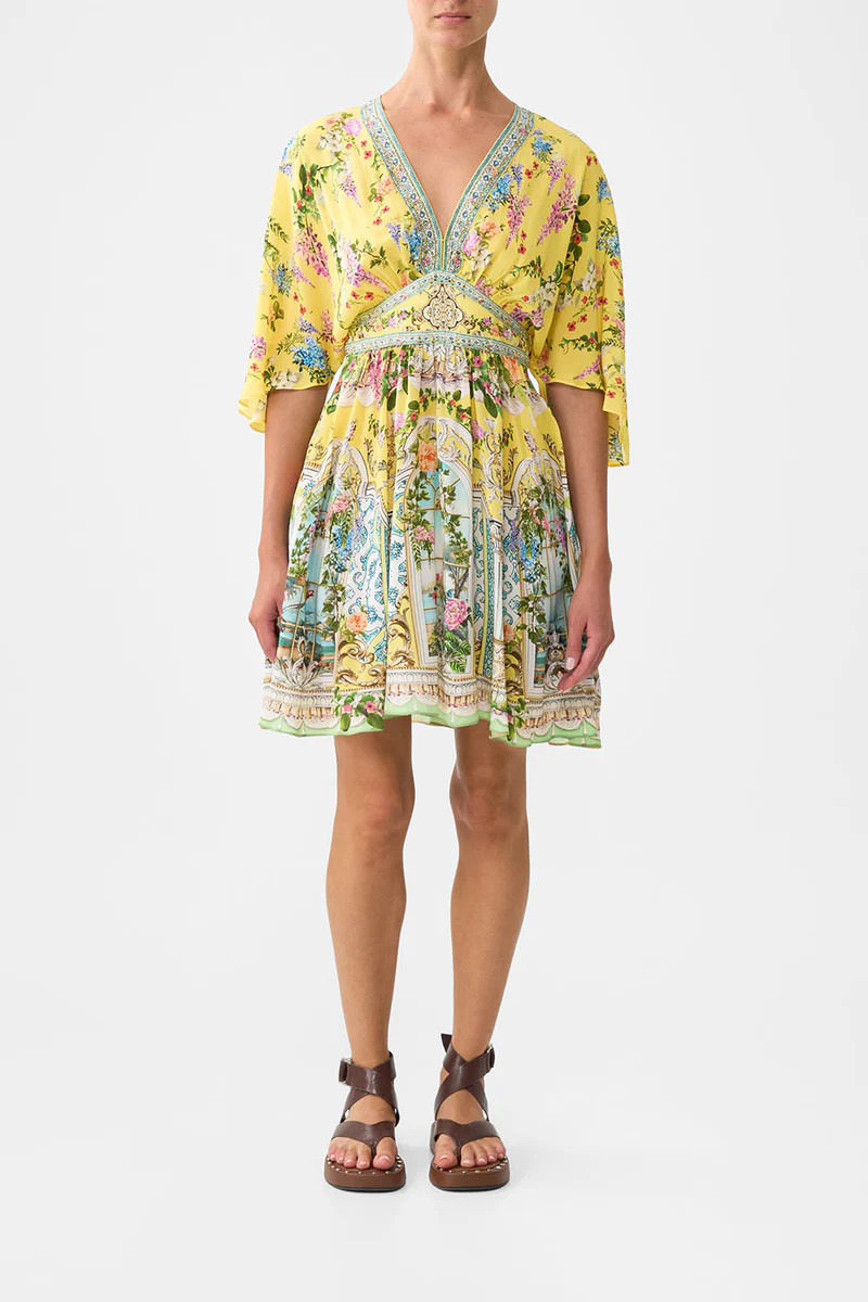 SHORT WAISTED DRESS TALES OF TOPKAPI PALACE | Camilla US