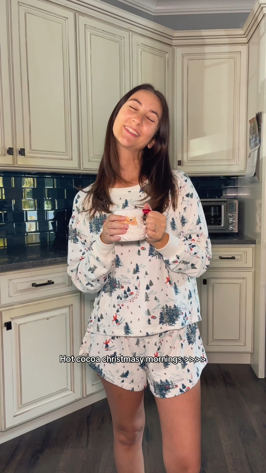Nothing better than cozy Christmas pjs from American Eagle and hot chocolate in the morning🎄🎅🏼☕️

#hotchocolate #christmaspjs #christmastime 

#LTKSeasonal #LTKGiftGuide #LTKHoliday
