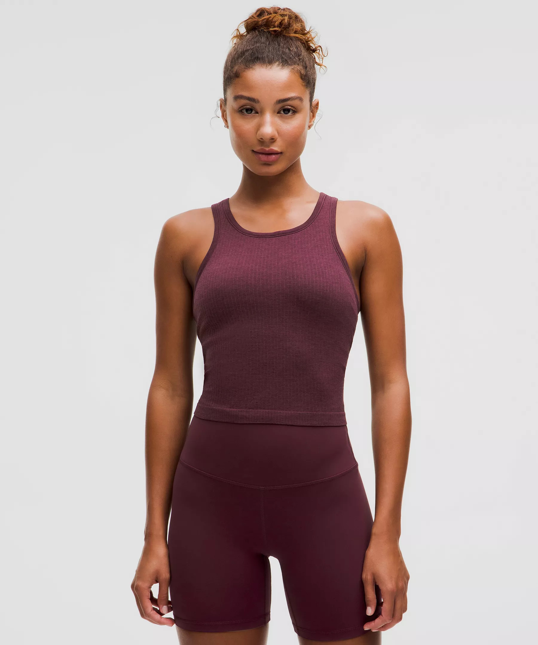 Ebb to Street Cropped Racerback Tank Top *Light Support, B/C Cup | Women's Sleeveless & Tank Tops... | Lululemon (US)