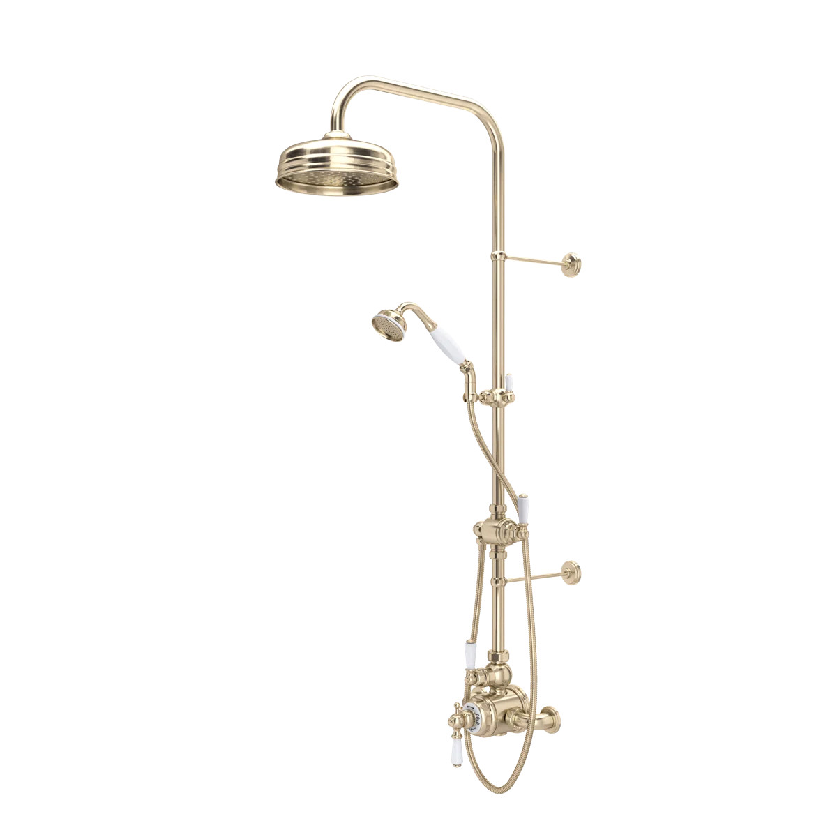 Edwardian™ 3/4" Thermostatic Shower System | Perigold