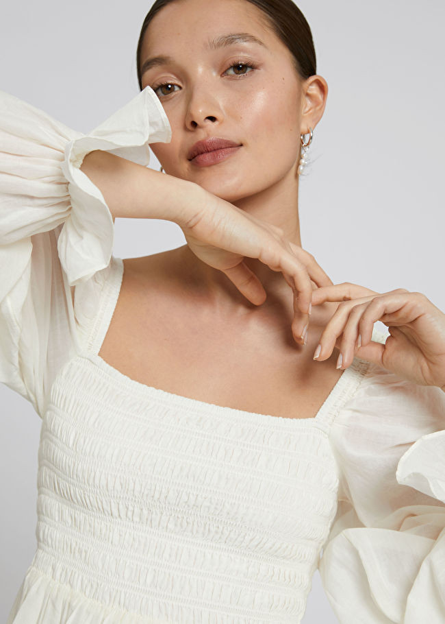 Smocked Mini Dress | & Other Stories (EU + UK)