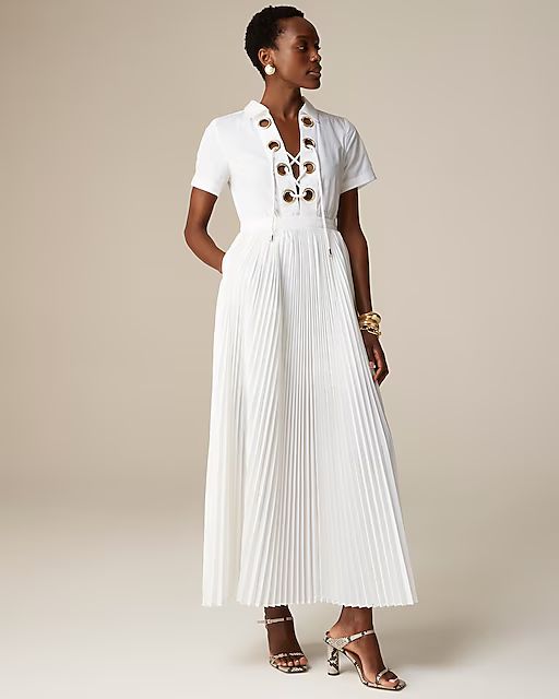 Collection Maris dress in cotton-blend poplin | J.Crew US