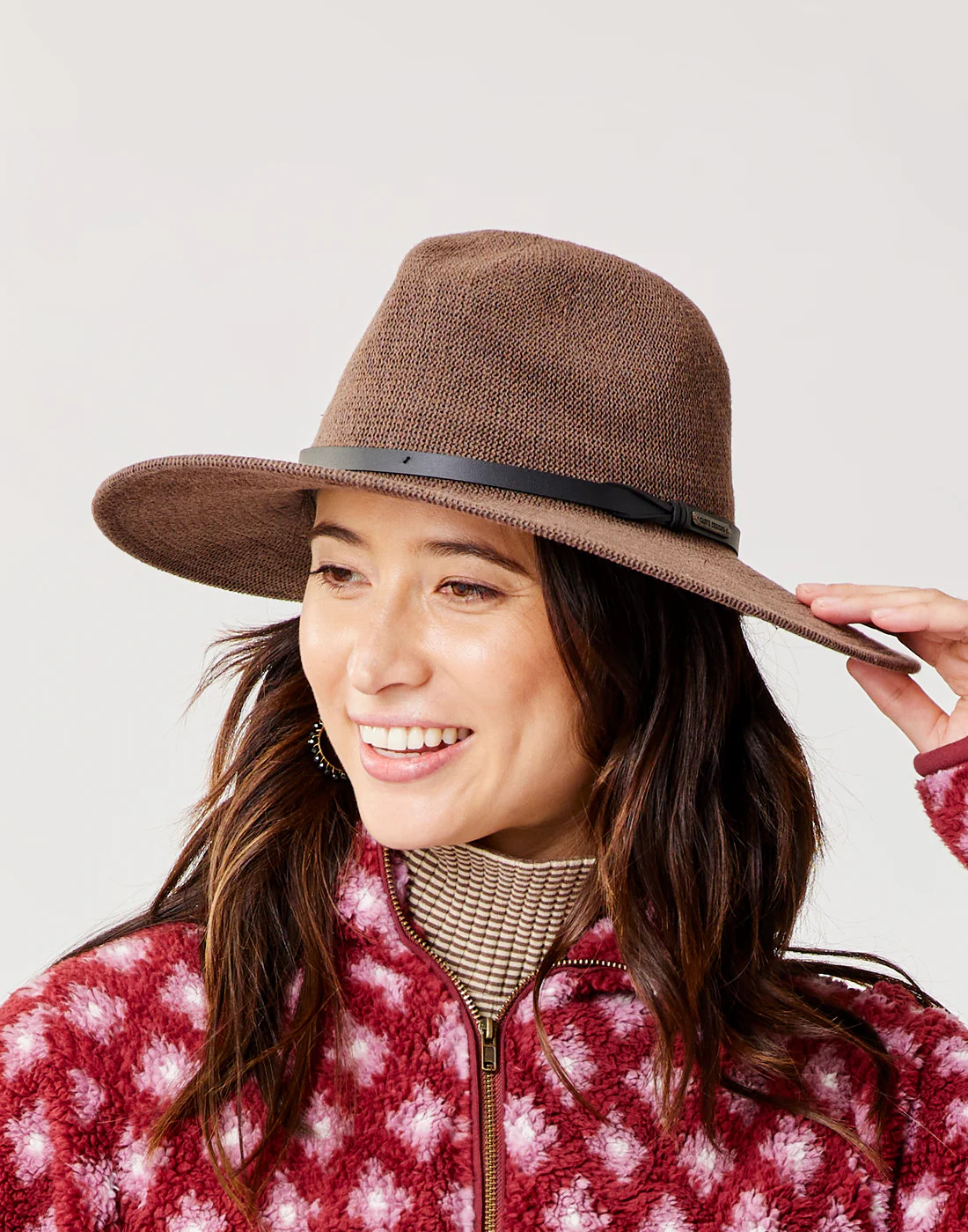 Panama Hat: Dark Brown | Carve Designs