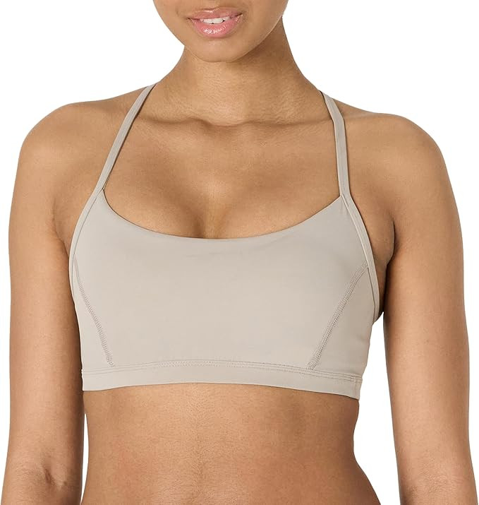 Amazon Essentials Women's Active FormFlex Buttery Soft Light Support Y-Back Thin Strap Yoga Sport... | Amazon (US)