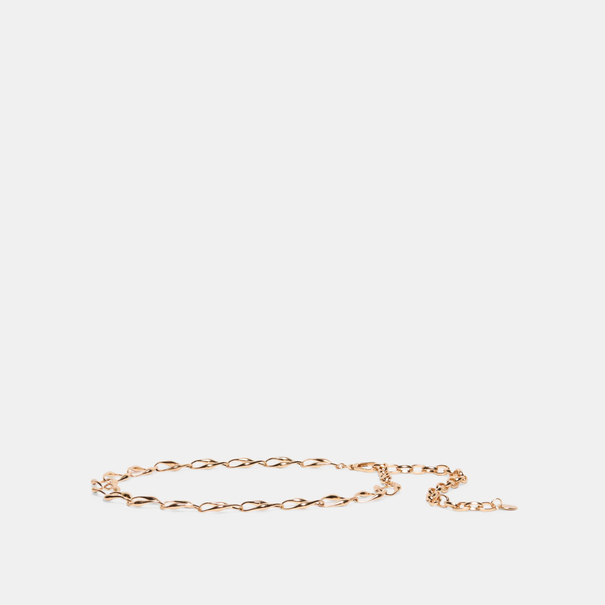 Chain Link Belt Gold | DolceVita.com
