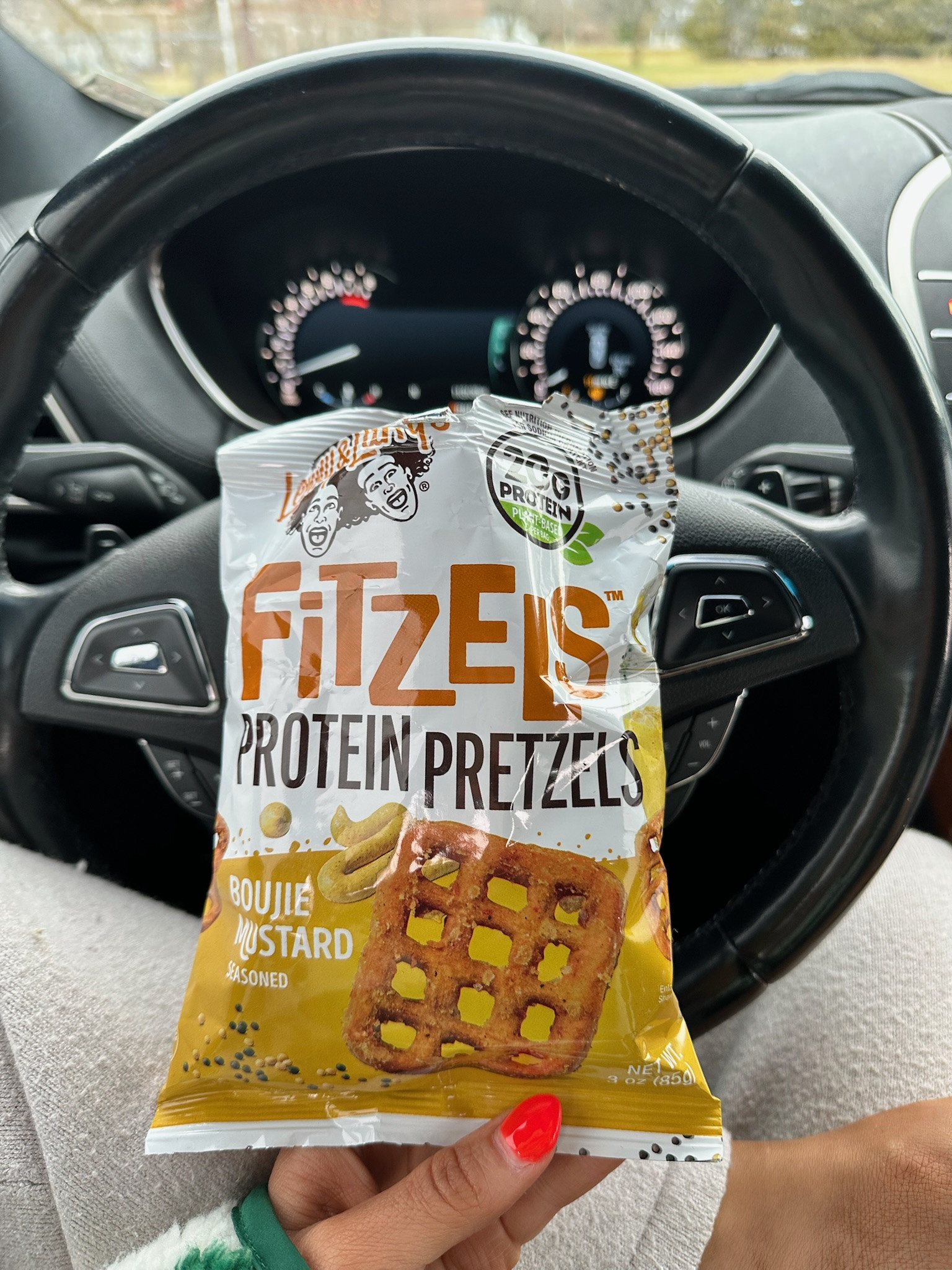 This is one of my favorite high protein snacks, they are so good and have 20 grams of plant based protein. Perfect for on the go!

Fitzels Protein pretzels busy mom mom on the go snacks high protein snacks mustard pretzels on the go mom snacks high protein snacks Savannahk 

#LTKfoodie #LTKKids #LTKmomlife