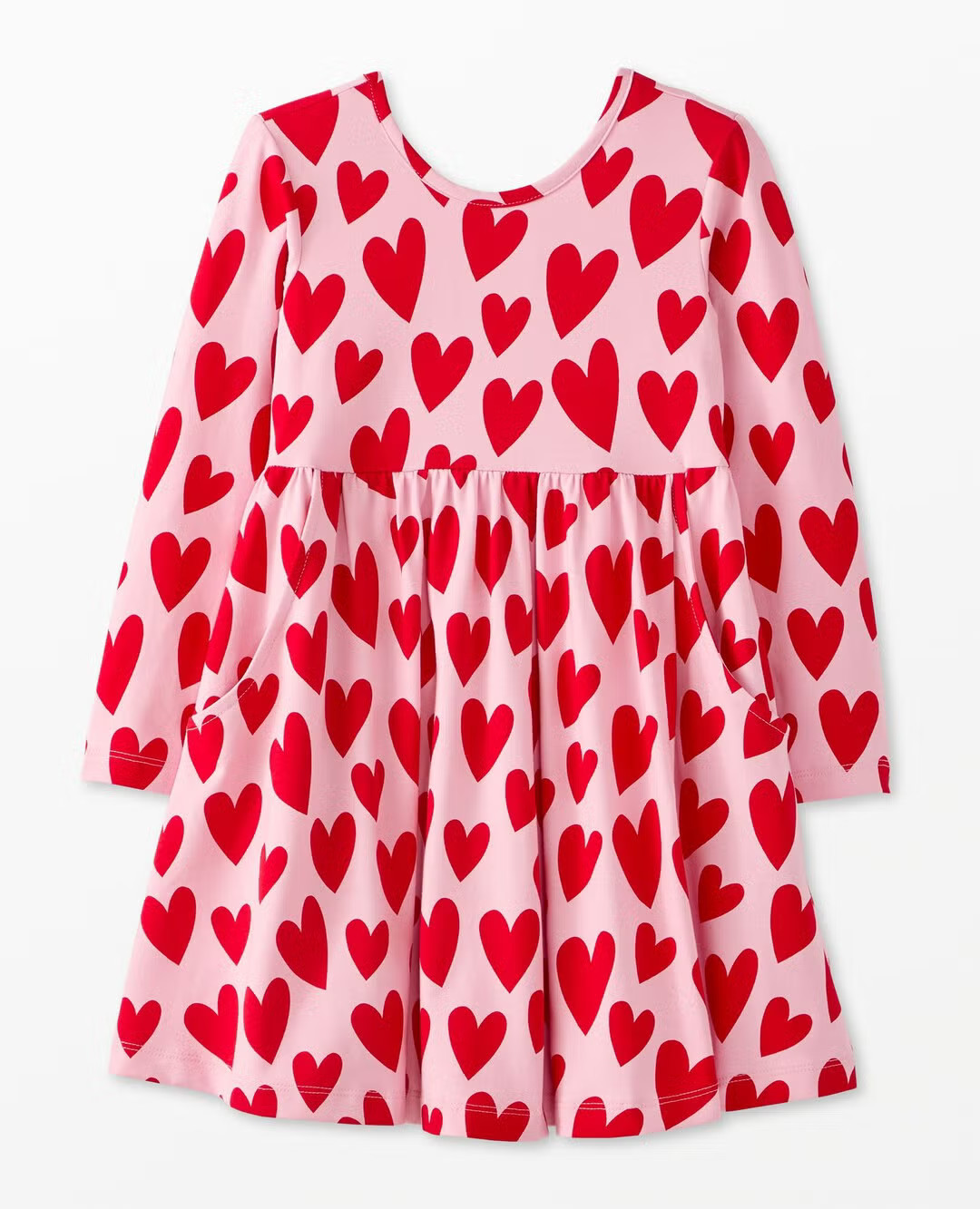 Valentine's Long Sleeve Skater Dress | Hanna Andersson