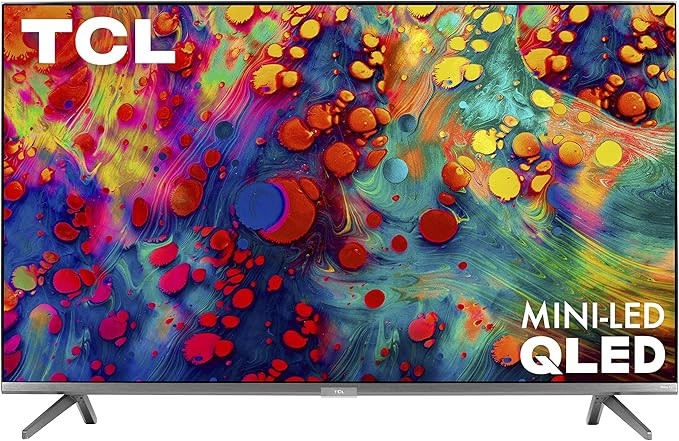 TCL 55-inch 6-Series 4K UHD Dolby Vision HDR QLED Roku Smart TV - 55R635, 2021 Model , Black | Amazon (US)