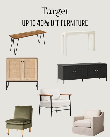 Up to 40% off Target furniture! 

#LTKstyletip #LTKhome #LTKsalealert