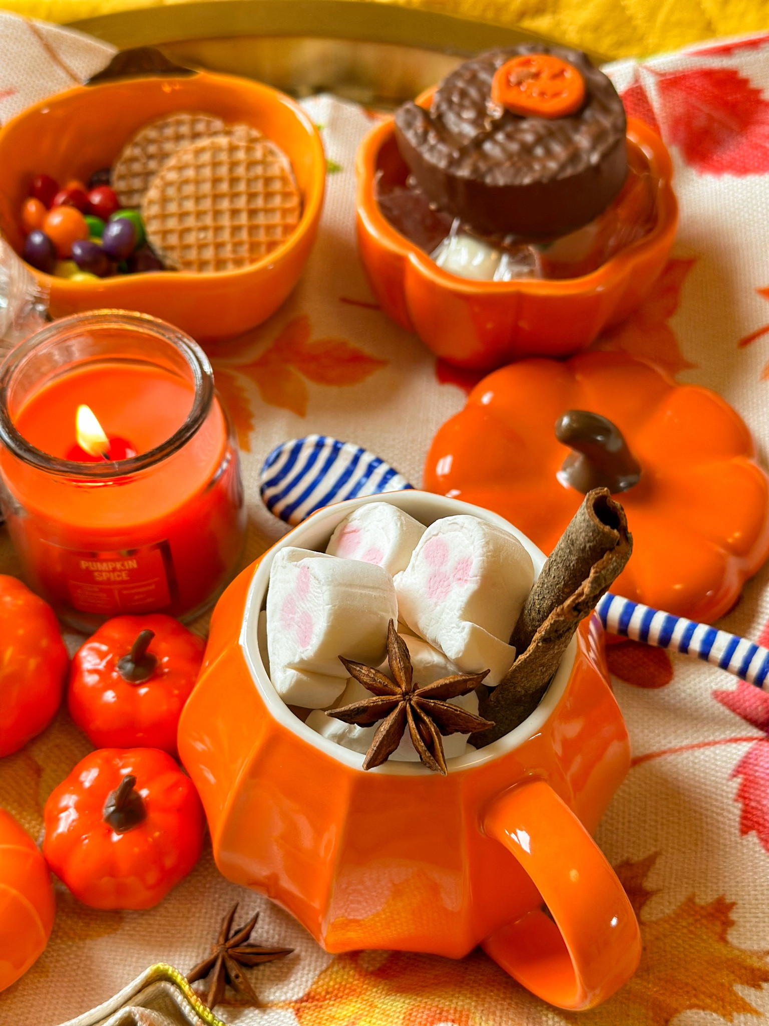 Pumpkin shaped mug & tea light holder 🎃

#LTKuk #LTKeurope #LTKautumn