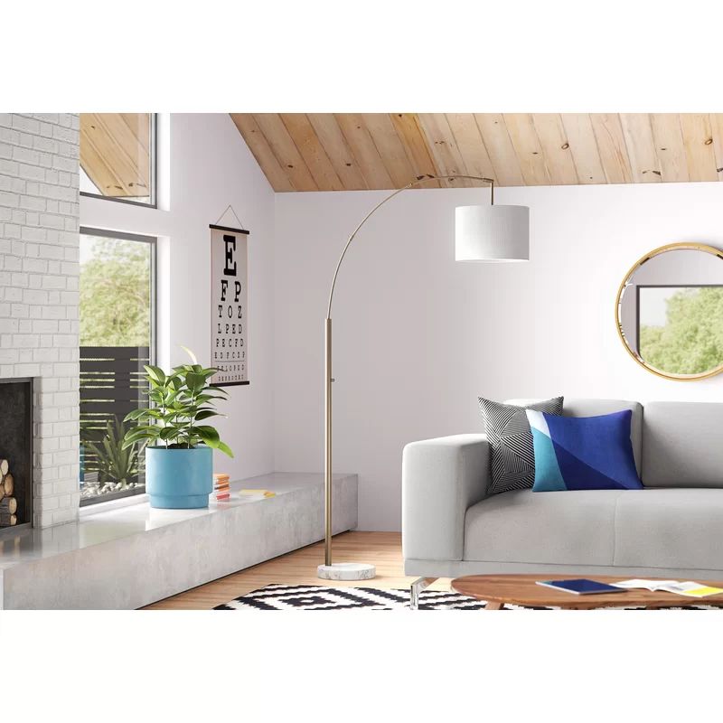 Montes 73.5" Arched Floor Lamp | Wayfair North America