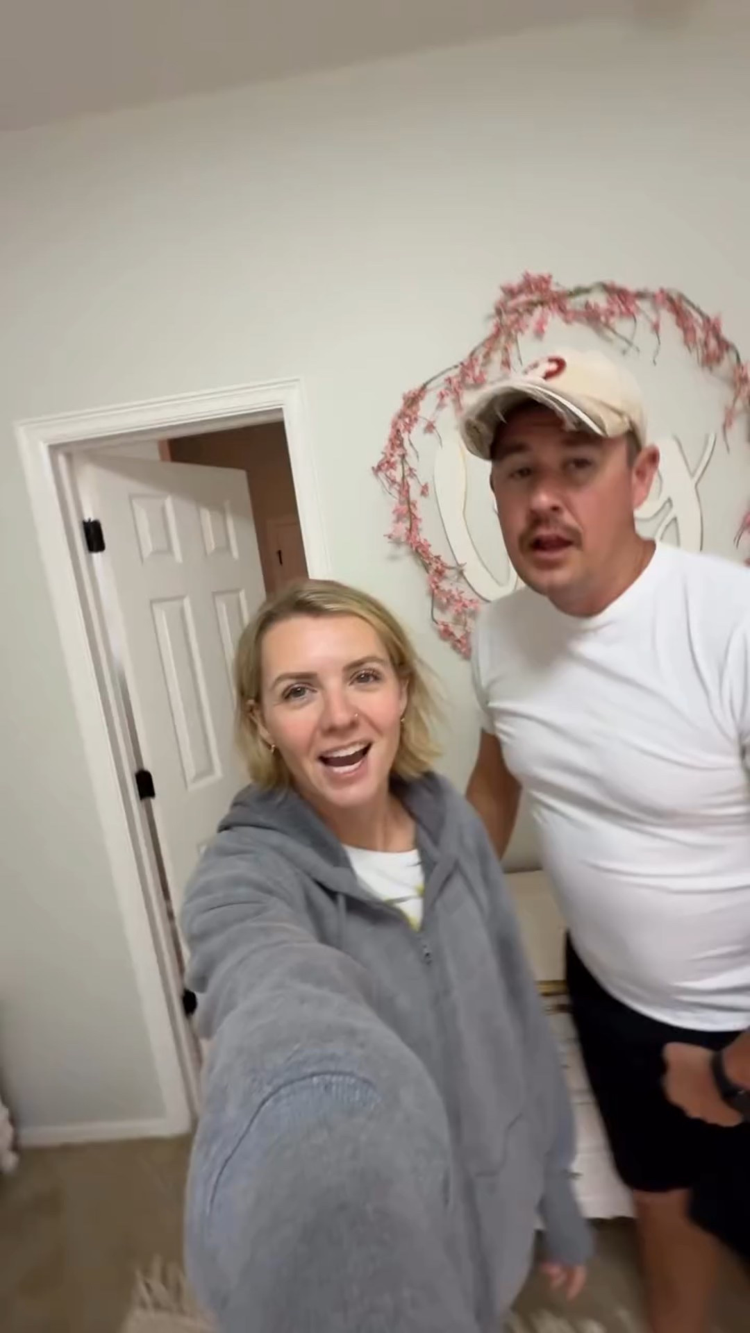 Not us starting another project before finishing other projects… but HELP - do we completely color drench? Or should we leave the doors/trim white?