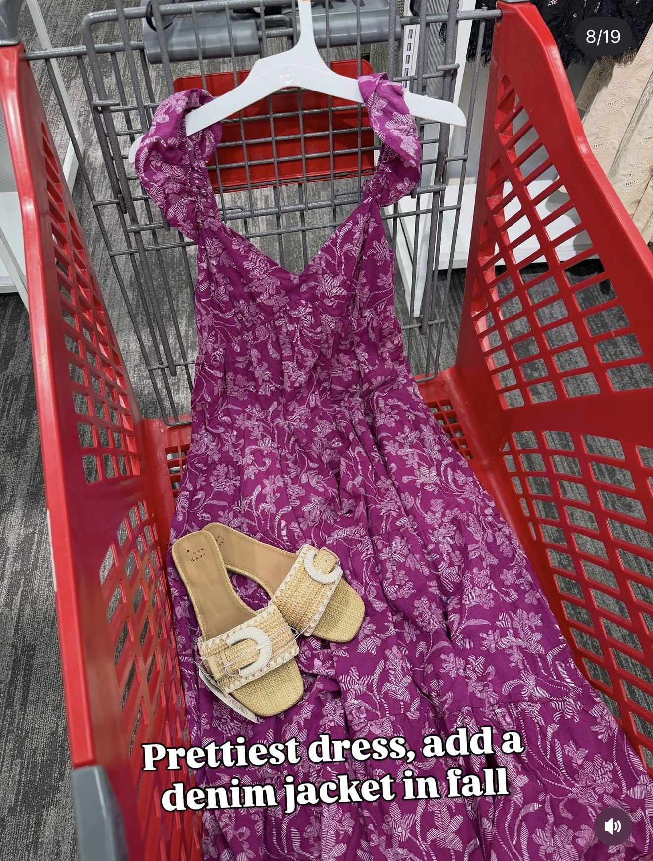 Target midi dress, perfect for this hot weather! Layer in the fall. #targetstyle