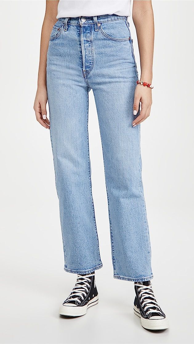 Ribcage Straight Ankle Jeans | Shopbop