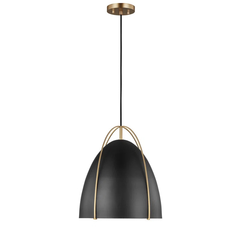 Waddington 1 - Light Single Bell Pendant | Wayfair Professional