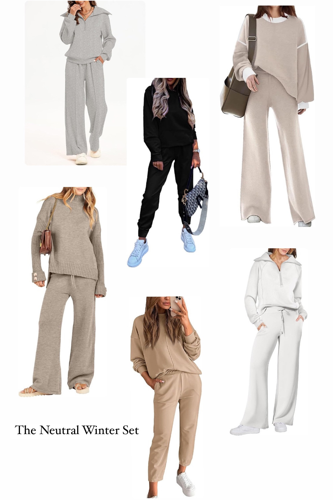 The best? neutral winter sets from Amazon!! 

#LTKstyletip #LTKfindsunder50 #LTKSeasonal