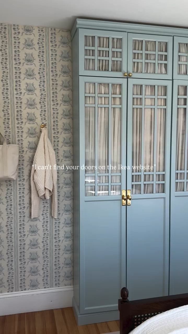 Petition for Ikea to make these a permanent design 📝

I get asked about these doors every day, and it took a lot of work to transform them from basic Ikea doors to what they are now! They really are the statement piece in the room and one of my favorite projects I’ve done to date 

#Ikeahack #beforeandafter

#LTKvlog #LTKSaleAlert #LTKHome