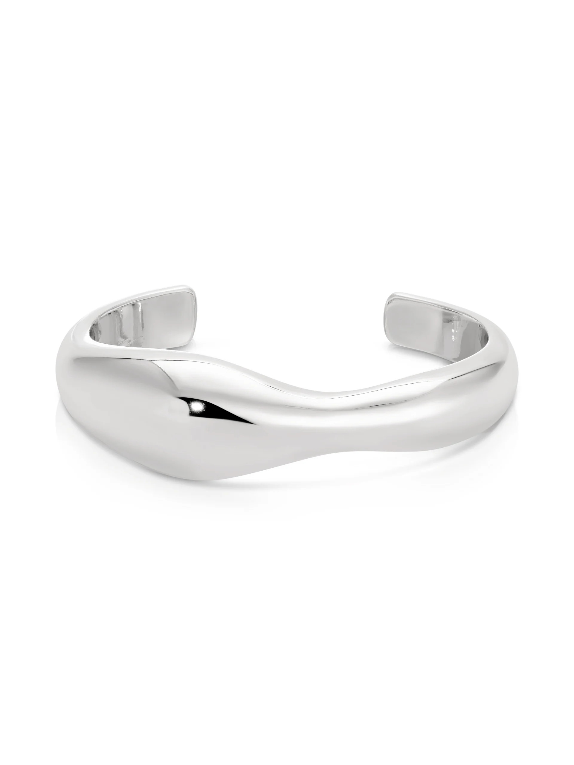 Liquid Love Cuff - Silver Plated / One Size | Ettika