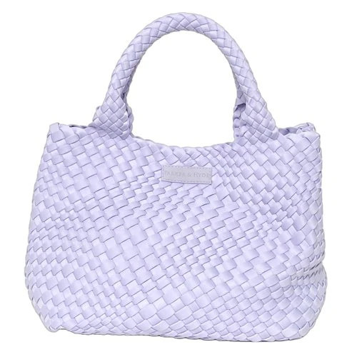 Lilac Woven Tote | Shop BIRDIE