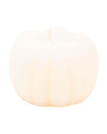 5x5 Indoor Pumpkin Led Candle | TJ Maxx