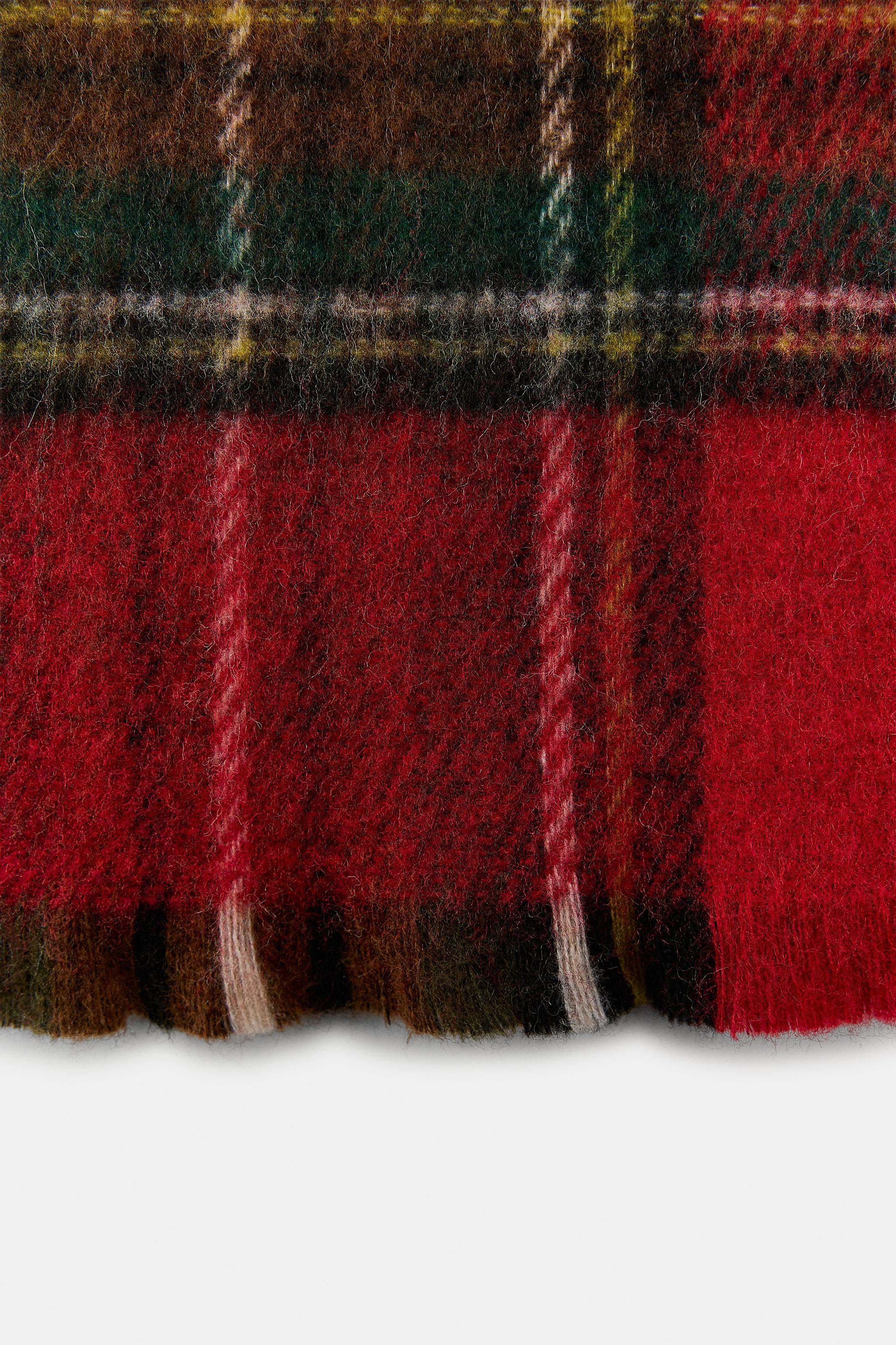 PLAID SCARF | Zara US