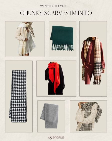 Chunky scarves I’m into for winter. ❄️

#LTKSeasonal #LTKGiftGuide