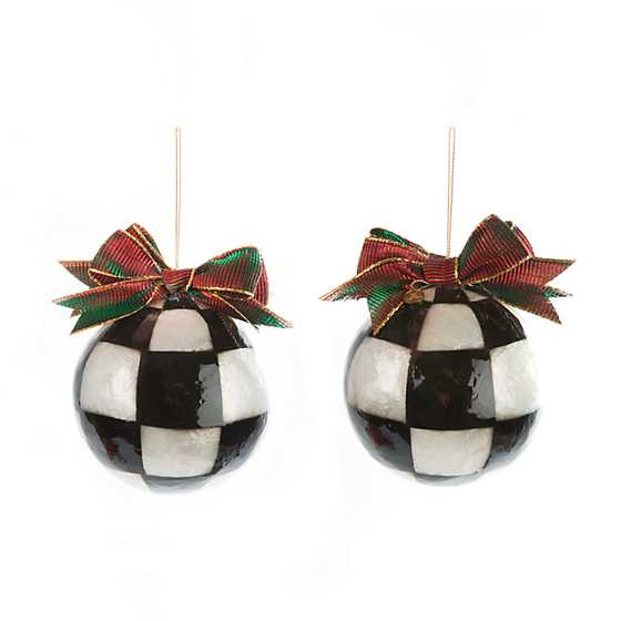 Jester Fancy Ornaments - Large - Set of 3 | MacKenzie-Childs